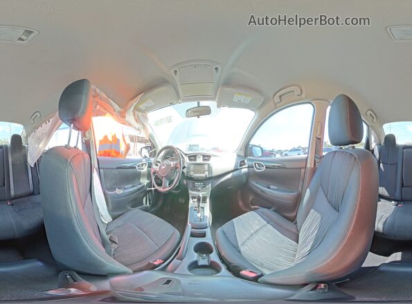 3N1AB7AP5JL660609 2018 NISSAN SENTRA Gray VIN კოდის სტიკერის ხედი