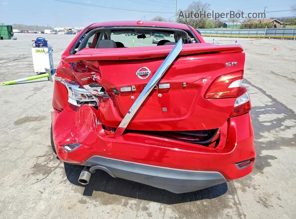 3N1AB7AP5JY206623 2018 NISSAN SENTRA Red Vista trasera