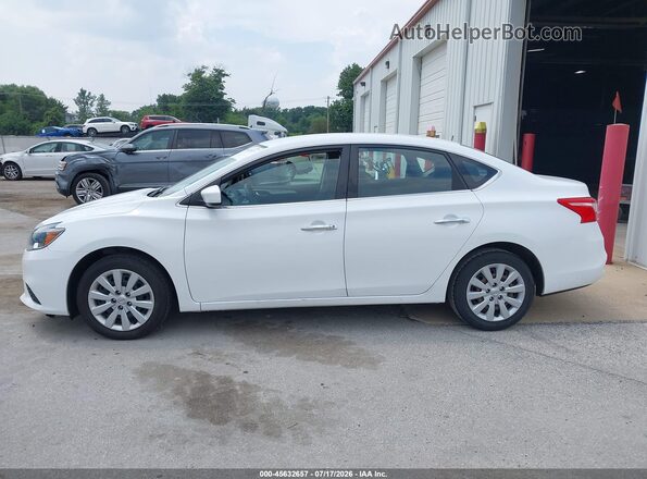 3N1AB7AP5JY224149 2018 NISSAN SENTRA Белый Панорамный вид салона 360°