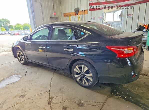 3N1AB7AP5JY228668 2018 NISSAN SENTRA Черный Задняя левая четверть