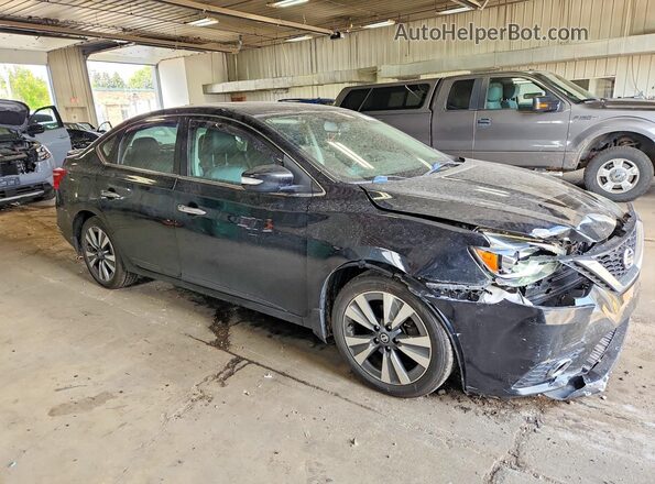 3N1AB7AP5JY228668 2018 NISSAN SENTRA Черный Передняя правая четверть