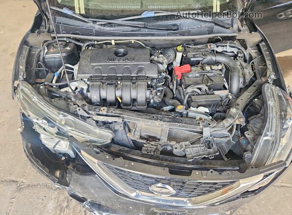 3N1AB7AP5JY228668 2018 NISSAN SENTRA Черный Вид задней части салона