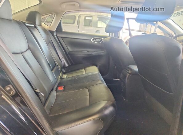 3N1AB7AP5JY228668 2018 NISSAN SENTRA Черный Вид задних сидений