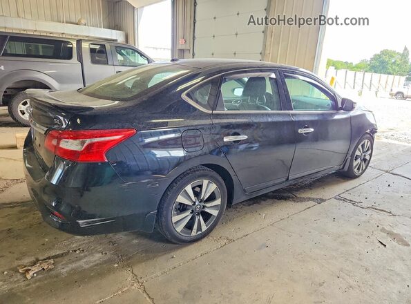 3N1AB7AP5JY228668 2018 NISSAN SENTRA Черный Задняя правая четверть