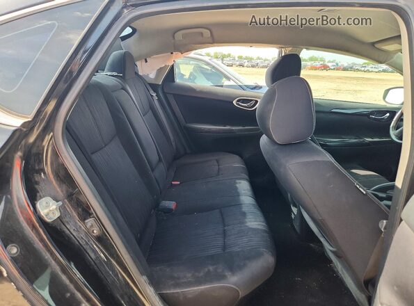 3N1AB7AP5JY239329 2018 NISSAN SENTRA Черный Вид задних сидений