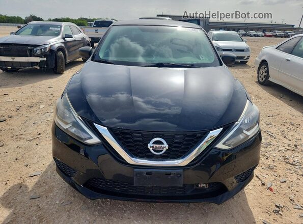 3N1AB7AP5JY239329 2018 NISSAN SENTRA Черный Вид спереди
