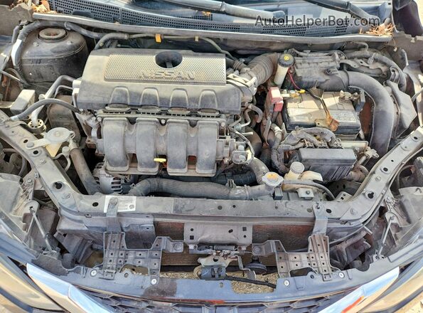3N1AB7AP5JY239329 2018 NISSAN SENTRA Черный Вид задней части салона