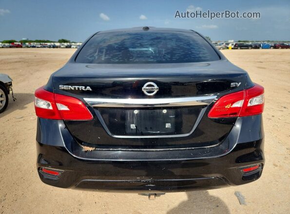 3N1AB7AP5JY239329 2018 NISSAN SENTRA Черный Вид сзади