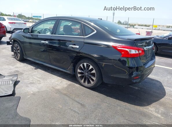 3N1AB7AP5JY282956 2018 NISSAN SENTRA Black Rear left
