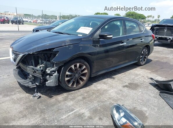 3N1AB7AP5JY282956 2018 NISSAN SENTRA Black Front left