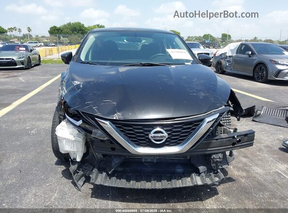 3N1AB7AP5JY282956 2018 NISSAN SENTRA Black Front view