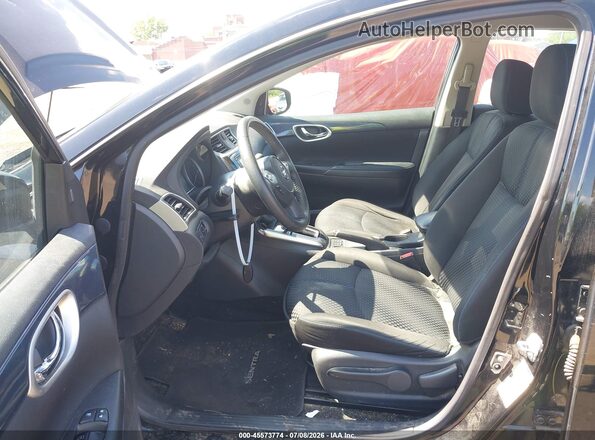 3N1AB7AP5JY297909 2018 NISSAN SENTRA Black Սալոնի դիմացի տեսք