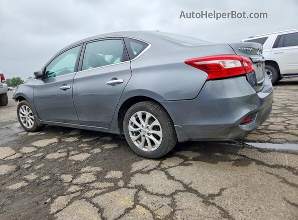 3N1AB7AP5JY298025 2018 NISSAN SENTRA Gray Tył lewy