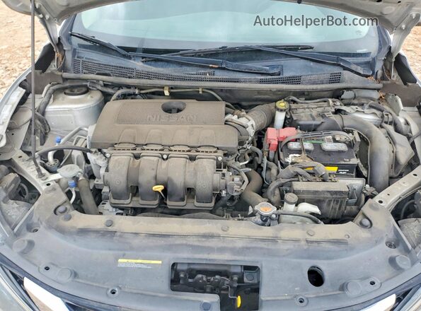 3N1AB7AP5JY311565 2018 NISSAN SENTRA Silver Вид задньої частини салону