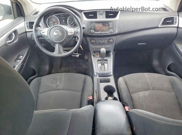 3N1AB7AP5JY311565 2018 NISSAN SENTRA Silver Вид панелі приладів