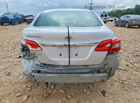 3N1AB7AP5JY311565 2018 NISSAN SENTRA Silver Вид ззаду