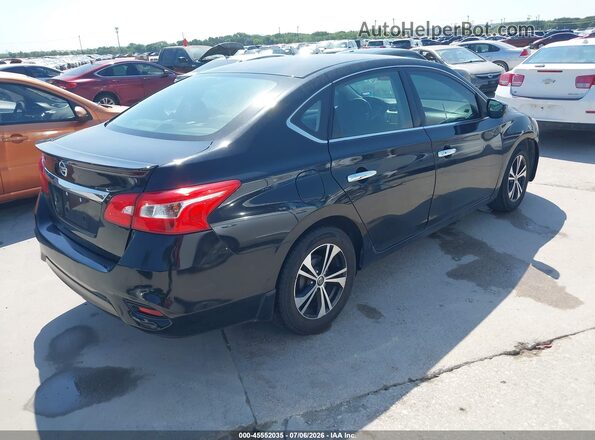 3N1AB7AP5JY316099 2018 NISSAN SENTRA Black Задня права чверть