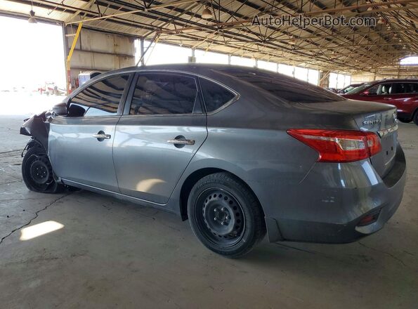 3N1AB7AP5JY316328 2018 NISSAN SENTRA Gray Tył lewy