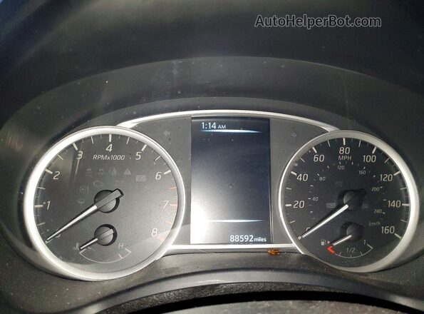 3N1AB7AP5JY316328 2018 NISSAN SENTRA Gray Widok zestawu wskaźników