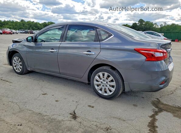 3N1AB7AP5JY333601 2018 NISSAN SENTRA Серебряный Задняя левая четверть