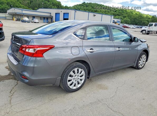 3N1AB7AP5JY333601 2018 NISSAN SENTRA Серебряный Задняя правая четверть