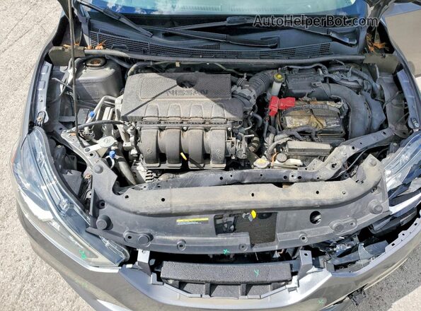 3N1AB7AP5JY333601 2018 NISSAN SENTRA Серебряный Вид задней части салона