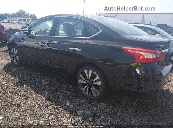 3N1AB7AP5KY208132 2019 NISSAN SENTRA Black Հետևի ձախ