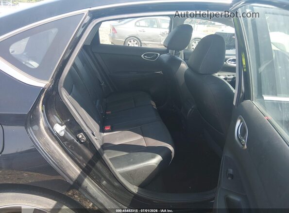 3N1AB7AP5KY208132 2019 NISSAN SENTRA Black VIN կոդի պիտակի տեսք