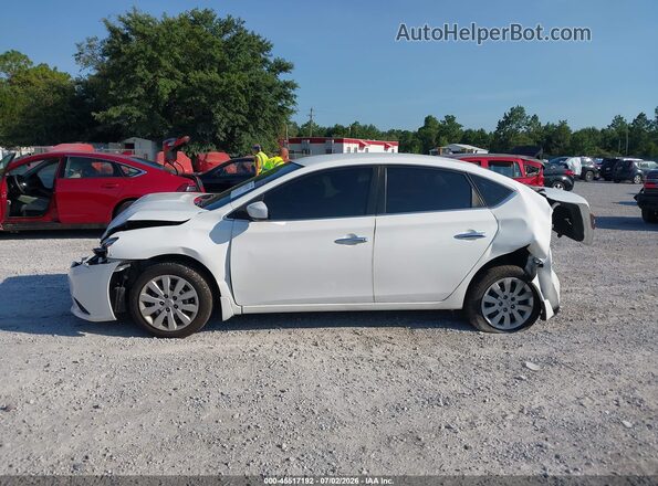 3N1AB7AP5KY209037 2019 NISSAN SENTRA White სალონის 360-გრადუსიანი ხედი