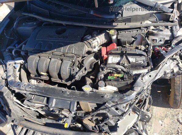 3N1AB7AP5KY232608 2019 NISSAN SENTRA Gray Вид задньої частини салону