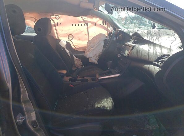 3N1AB7AP5KY232608 2019 NISSAN SENTRA Gray Вид салону спереду