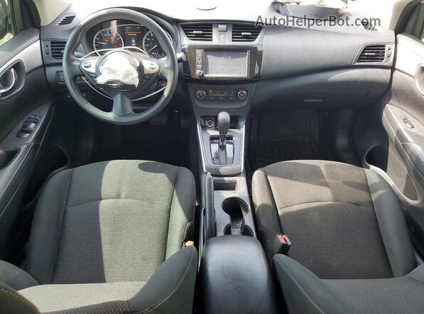 3N1AB7AP5KY242121 2019 NISSAN SENTRA White Widok deski rozdzielczej