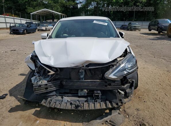 3N1AB7AP5KY242121 2019 NISSAN SENTRA White Widok z przodu