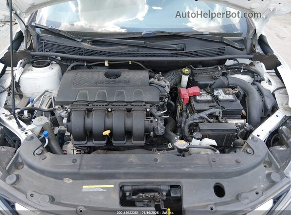 3N1AB7AP5KY251272 2019 NISSAN SENTRA White Հետևի տեսք