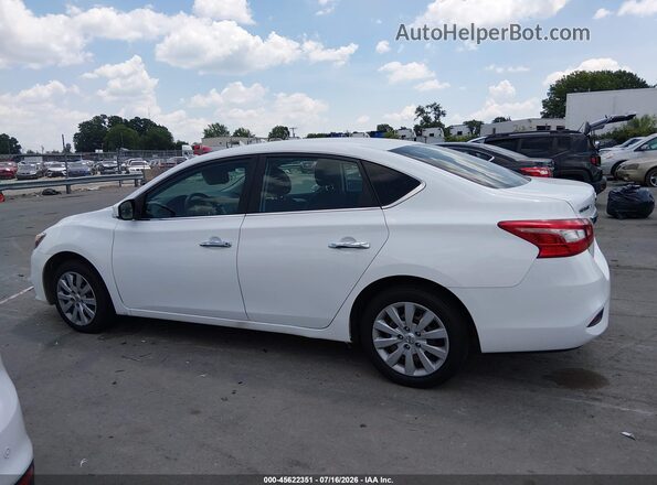3N1AB7AP5KY251272 2019 NISSAN SENTRA White Սալոնի հետևի տեսք