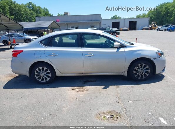 3N1AB7AP5KY252101 2019 NISSAN SENTRA Silver Սալոնի հետևի տեսք