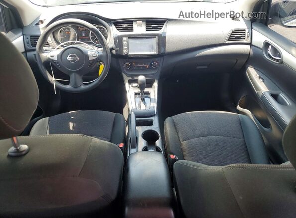 3N1AB7AP5KY263616 2019 NISSAN SENTRA White Widok deski rozdzielczej