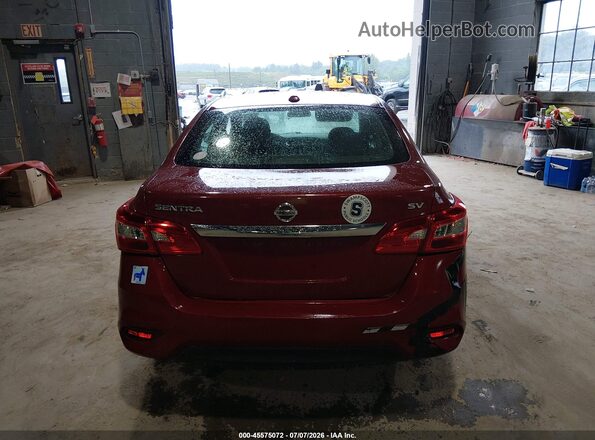 3N1AB7AP5KY275992 2019 NISSAN SENTRA Red 