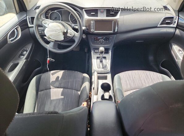 3N1AB7AP5KY287222 2019 NISSAN SENTRA Black წინა პანელის ხედი