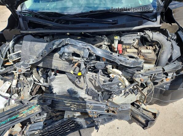 3N1AB7AP5KY287222 2019 NISSAN SENTRA Black უკანა სალონის ხედი