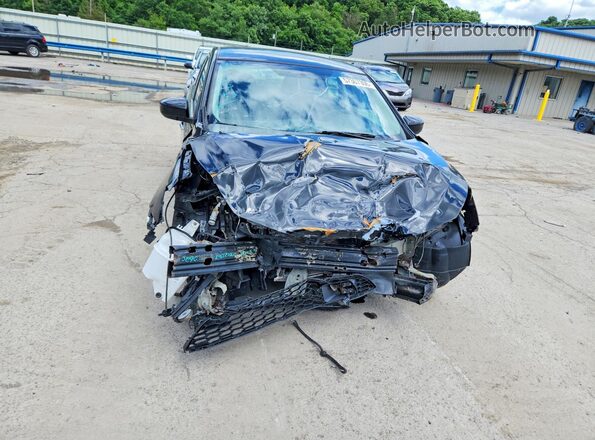 3N1AB7AP5KY287222 2019 NISSAN SENTRA Black წინა ხედი