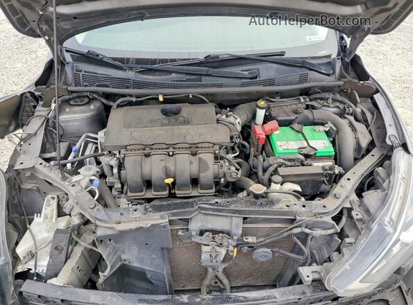 3N1AB7AP5KY292355 2019 NISSAN SENTRA Серый Вид задней части салона