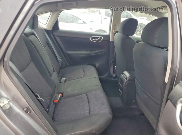 3N1AB7AP5KY292355 2019 NISSAN SENTRA Серый Вид задних сидений