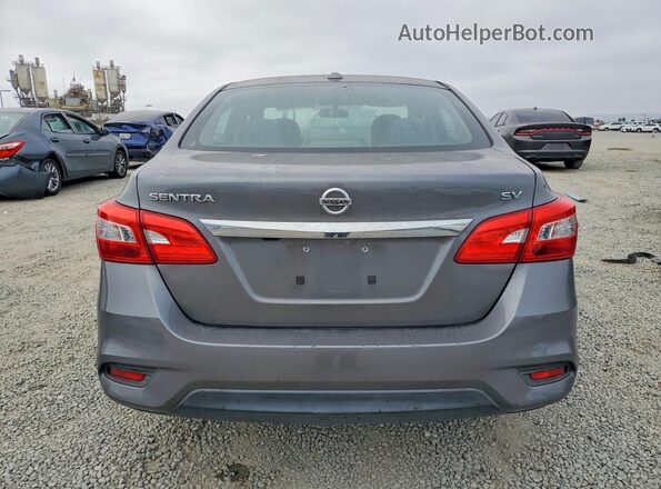 3N1AB7AP5KY292355 2019 NISSAN SENTRA Серый Вид сзади