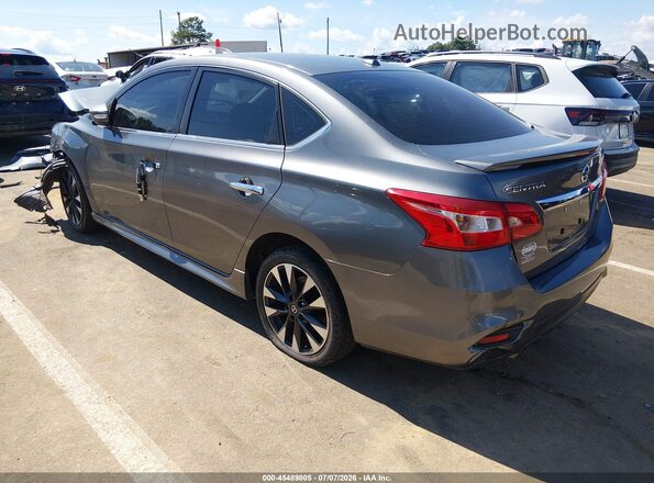 3N1AB7AP5KY301488 2019 NISSAN SENTRA Black უკანა მარცხენა
