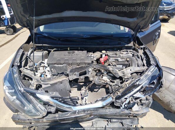 3N1AB7AP5KY301488 2019 NISSAN SENTRA Black უკანა ხედი