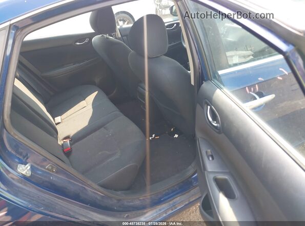 3N1AB7AP5KY304665 2019 NISSAN SENTRA Синий Вид наклейки с VIN-кодом