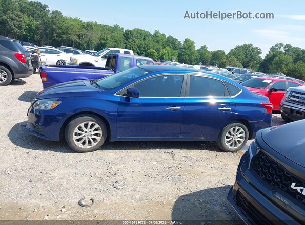 3N1AB7AP5KY309932 2019 NISSAN SENTRA Blue 