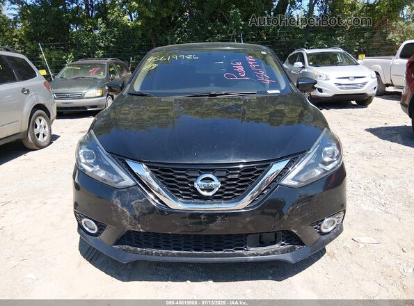 3N1AB7AP5KY313236 2019 NISSAN SENTRA Black Vista del cuadro de instrumentos