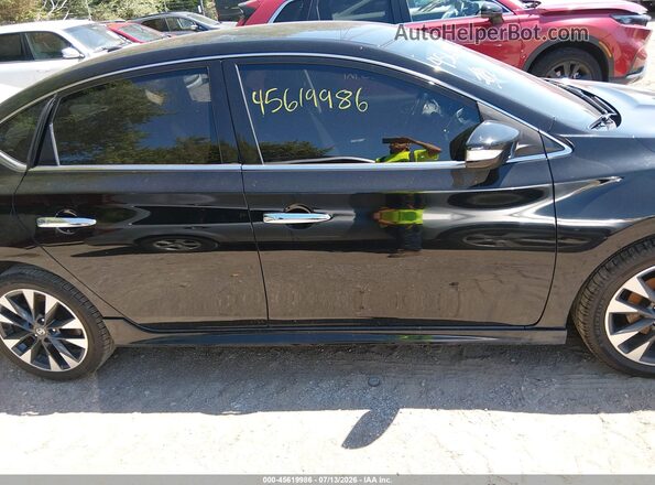 3N1AB7AP5KY313236 2019 NISSAN SENTRA Black Vista interior trasera